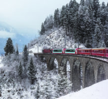 Enjoy winter’s beauty from aboard a train