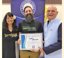 Laughter yoga boosts health, connection