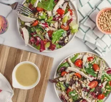 Salad veggie vitamins get boost from fat