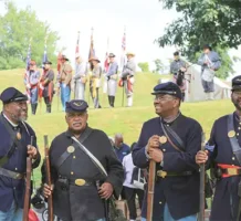 Remnants of Civil War forts surround us