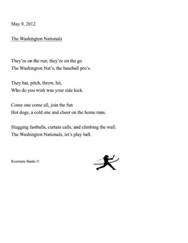 The Washington Nationals — Rosemary Banks